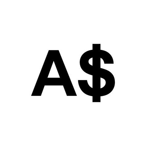 currency symbol for australian dollar.